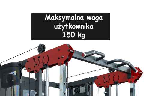 Atlas do ćwiczeń Suwnica Smitha Sonifit Tytan Pro Tag 144kg