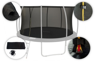 Siatka wewnętrzna do trampoliny Sonifit FIGS V2 10ft 305cm (wys. 180cm)