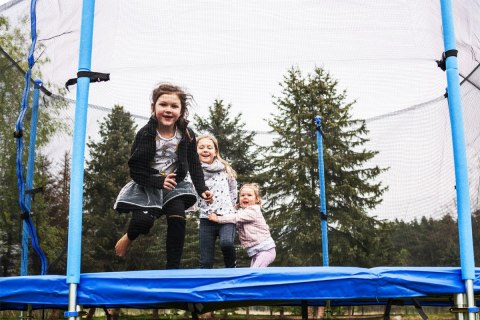 Trampolina ogrodowa SoniFit PRO 10Ft (305cm, 4 podwójne nogi)