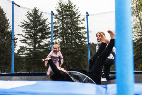 Trampolina ogrodowa SoniFit PRO 10Ft (305cm, 4 podwójne nogi)