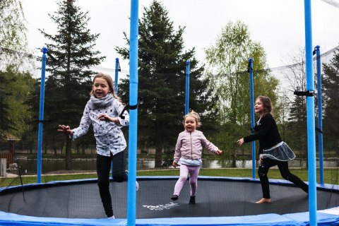 Trampolina ogrodowa SoniFit PRO 10Ft (305cm, 4 podwójne nogi)