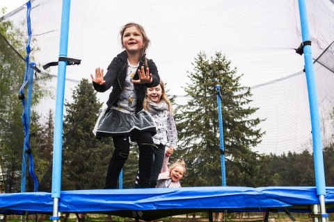 Trampolina ogrodowa SoniFit PRO 12Ft (366cm, 4 podwójne nogi)