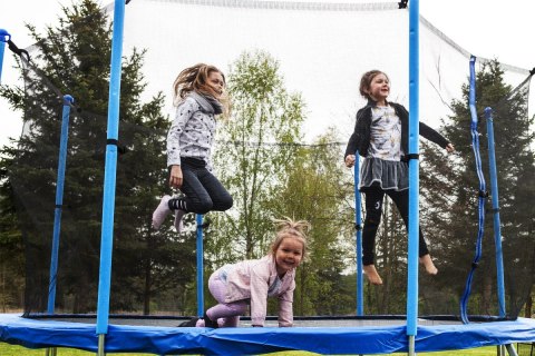 Trampolina ogrodowa SoniFit PRO 14Ft (427cm, 6 podwójnych nóg)