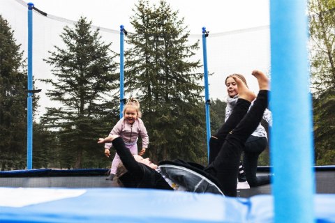 Trampolina ogrodowa SoniFit PRO 14Ft (427cm, 6 podwójnych nóg)