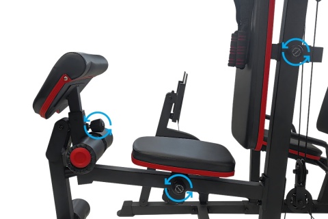Atlas do ćwiczeń Sonifit Chicago Pro 100kg Atlas do ćwiczeń Sonifit Chicago Pro 100kg